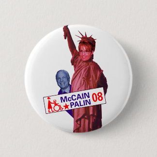 Humoristiska McCain Palin 2008 Knapp