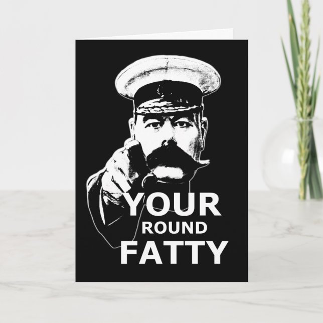 Humoristiska Sts George dag Kort (Framsida)