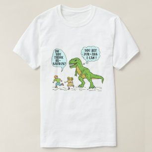 Humoristiskt citationstecken för rolig för T Rex Shirt