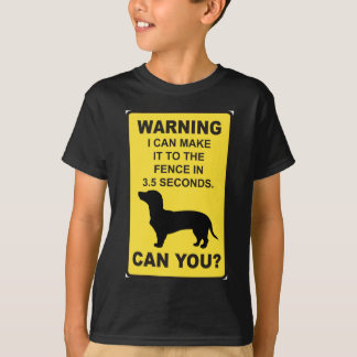 Humoristiskt Doxon för taxhund roligt ordstäv Tee Shirt