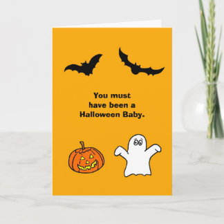 Humoristiskt födelsedagkort kort