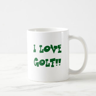 humoristiskt golfkaffe mugg