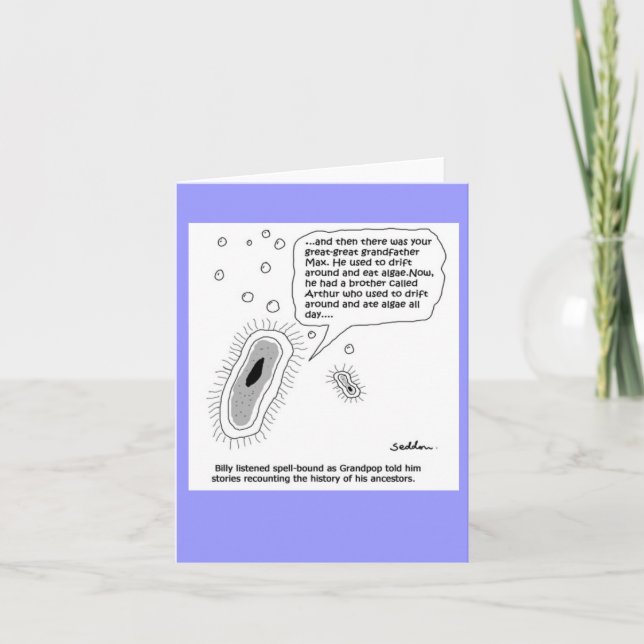 Humoristiskt hälsningkort av Mike Seddon Kort (Framsida)