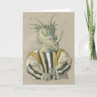 Humoristiskt hälsningskort. kort