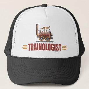 Humoristiskt järnvägtåg truckerkeps