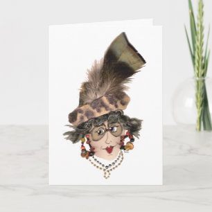 humoristiskt kort för mors dag