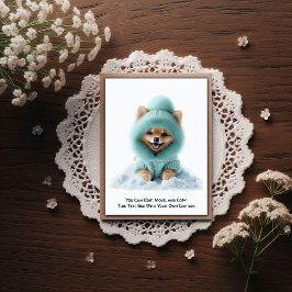 Humorous Customizable Any Occasion Postcard Vykort
