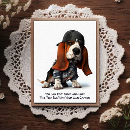 Humorous Customizable Any Occasion Postcard Vykort