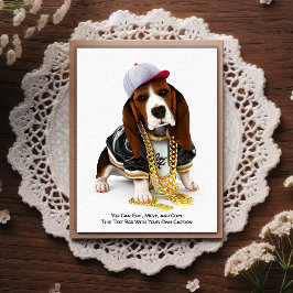 Humorous Customizable Any Occasion Postcard Vykort