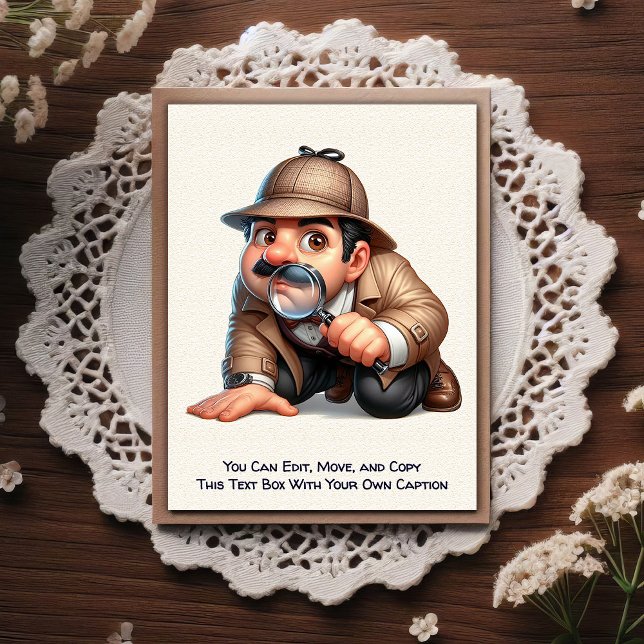 Humorous Customizable Any Occasion Postcard Vykort (Skapare uppladdad)