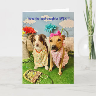HUMOROUS DAUGHTER BIRTHDAY CARD HELGKORT