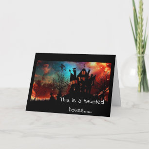 HUMOROUS HALLOWEEN KORT