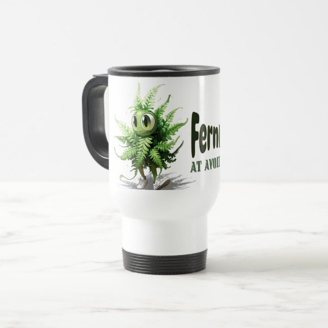 Humorous Introvert Plant Lover Mug Resemugg (Framsida vänster)