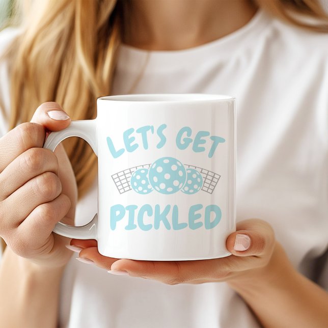 Humorous Let's Get Pickled  Kaffemugg (Skapare uppladdad)