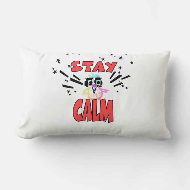 HUMOROUS STAY LUGN LUMBARKUDDE (Framsida)