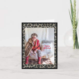 Humorråd från grattis på födelsedagen för en Woo-H Kort