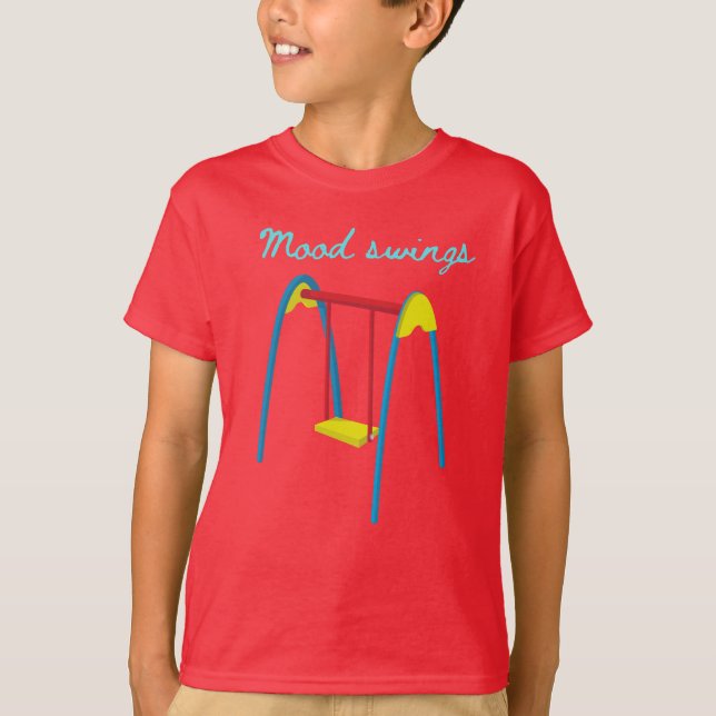 Humörsvängningar T Shirt (Framsida)