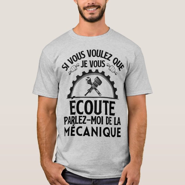 Humour mécanique mécano 2 t shirt (Framsida)