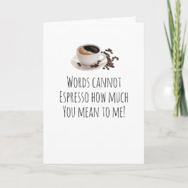 Humourous Birthday, årsdag, kortkaffe Kort