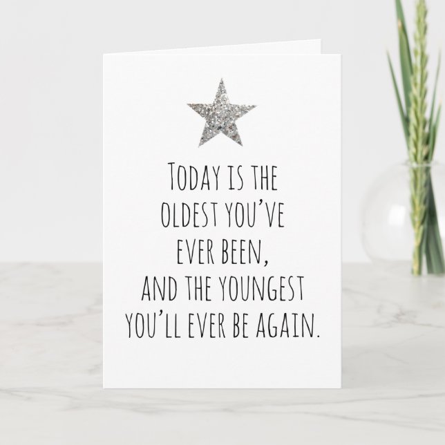 Humourous Birthday Card Kort (Framsida)