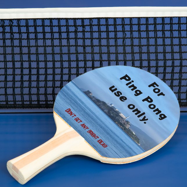 Humourous Ping Pong paddle Pingisracket (Insitu)