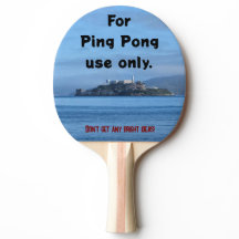 Humourous Ping Pong paddle