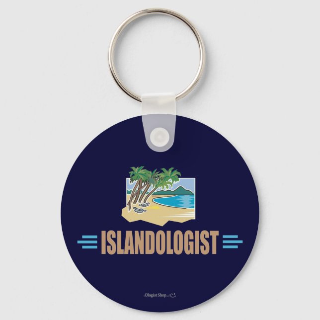 Humous Beach Island Nyckelring (Framsida)