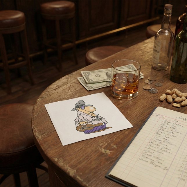 Humous Bill Collector Character Pappersservett (Skapare uppladdad)