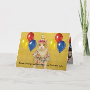 Humous Birthday Kort