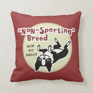 Humous Boston Terrier - Icke-sportslig ras Kudde
