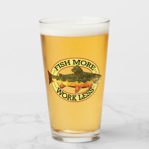 Humous Brook Trout Fishing Angler's Glaskopp