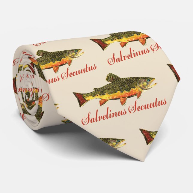 Humous Brook Trout Flygfiske Tan Beige Slips (Rullad)