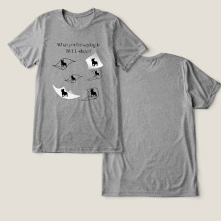 Humous Bull-Hund T-Shirt Unisex