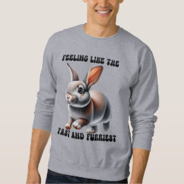Humous Bunny Rabbit Lång Ärmad Tröja