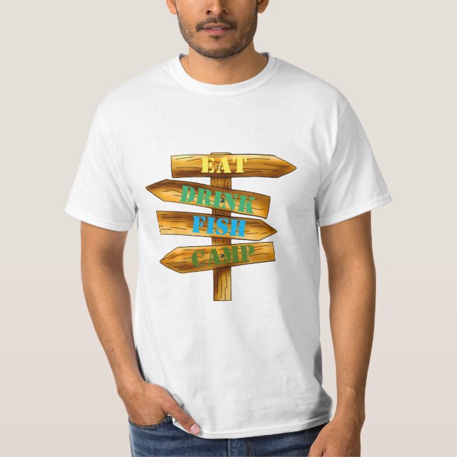 Humous Camper's T-Shirt (Framsida)