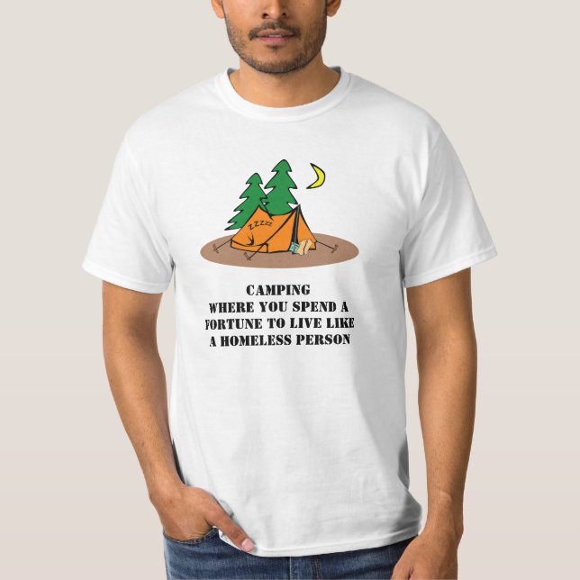 Humous Camper's T-Shirt (Framsida)