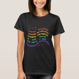 Humous Caregiver t-shirt