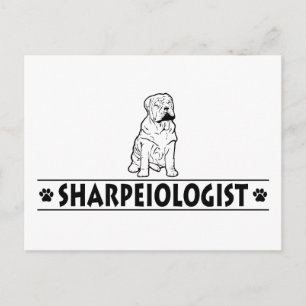 Humous Chinese Shar-Pei Vykort