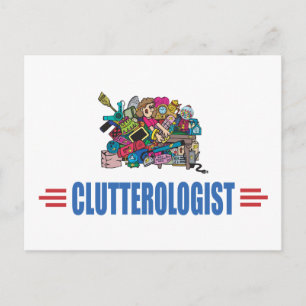 Humous Clutter Vykort