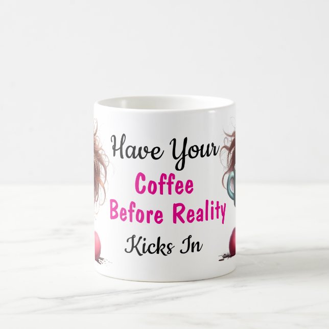 Humous Coffee Classic Mugg, 11 oz Kaffemugg (Center)