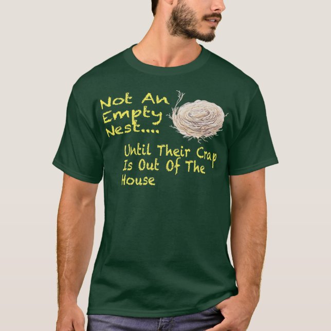 Humous Empty Nest Parish T Shirt (Framsida)