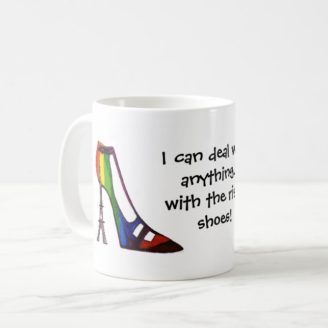 Humous Fantasy Shoe Mugg (Framsida vänster)