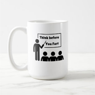 Humous Farting Coffee Kaffemugg