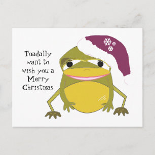 Humous Frog i julklapp Helg Vykort
