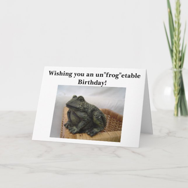 Humous Frog Kort (Framsida)