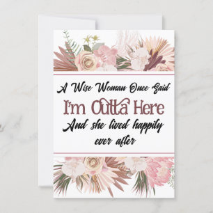 Humous Funny Lämnande kort för Coworking, Photo