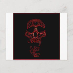 Humous Funny Skull Vykort