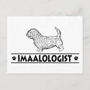 Humous Glen of Imaal Terrier Vykort