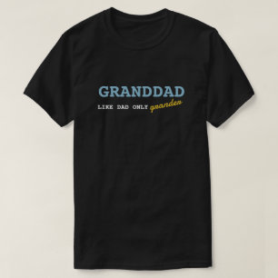 Humous Granddad Gift T Shirt