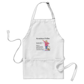 Humous Grandmas Follies apron Förkläde